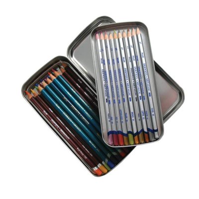 Пенал металевий для олівців, Derwent 5028252322621 фото