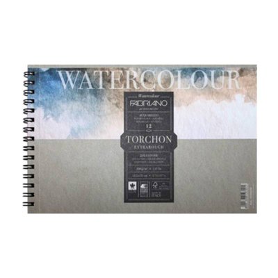 Альбом для акварелі на спіралі Watercolor Studio A4 (21*29,7см), 300г/м2, 12л, торшон, Fabriano 8001348197218 фото