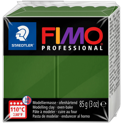 Пластика Professional, Зелена трав'яна, 85г, Fimo 4007817800232 фото