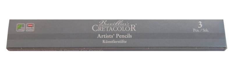 Набір олівців для рисунку, Грім, 3 шт,Cretacolor 9014400218874 фото
