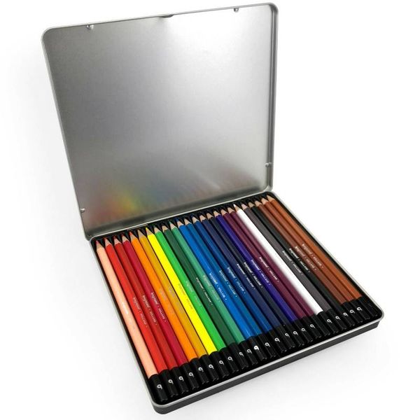 Набір кольорових олівців Темний 24 шт, Bruynzeel 8712079411787 фото