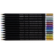 Набір кольорових олівців EXPRESSION METALLIC, 12шт., мет.коробка, Bruynzeel 8712079468422 фото 3